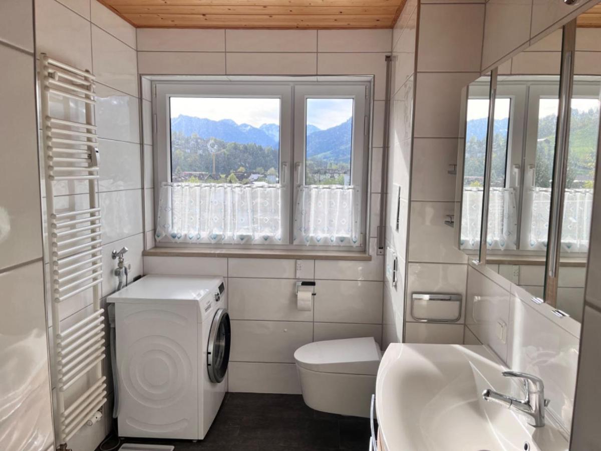 Grosszuegige Wohnung, Bergblick, Vintage Sonthofen Ngoại thất bức ảnh