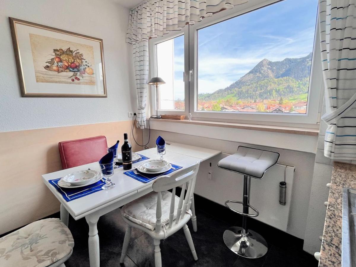 Grosszuegige Wohnung, Bergblick, Vintage Sonthofen Ngoại thất bức ảnh